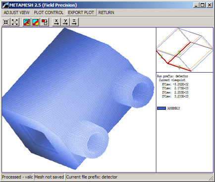 STL import from SolidWorks, MetaMesh mesh display