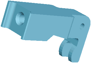 Geometer display of STL part